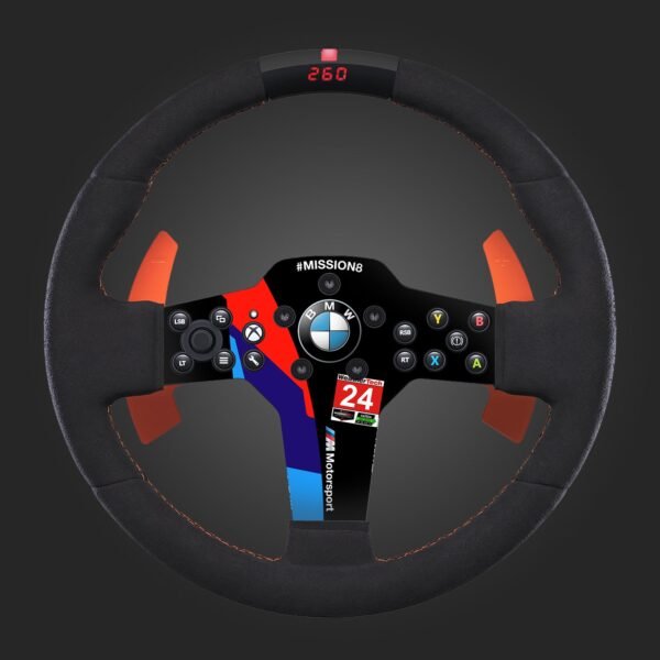 24 Black BMW M8 RLL IMSA Livery