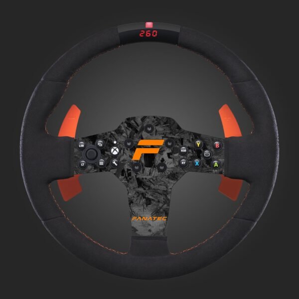 Printed Forged Carbon Fanatec Orange Livery