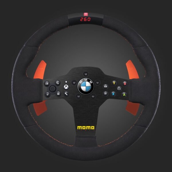 Printed Brushed Aluminium BMW MOMO Livery