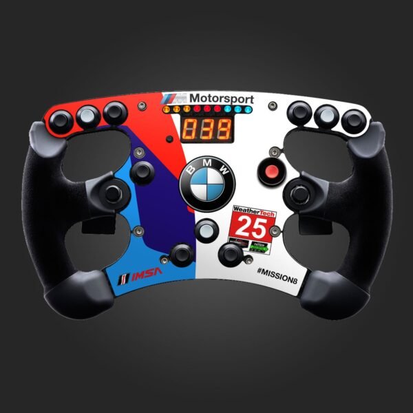 25 White BMW M8 RLL IMSA Livery