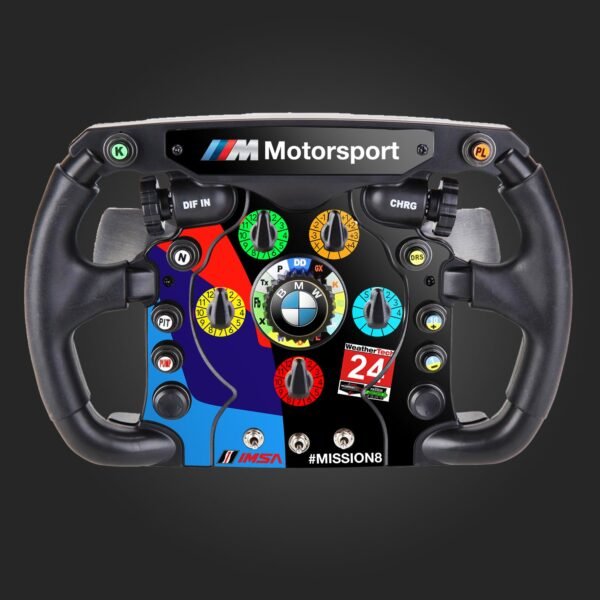 24 Black BMW M8 RLL IMSA Livery