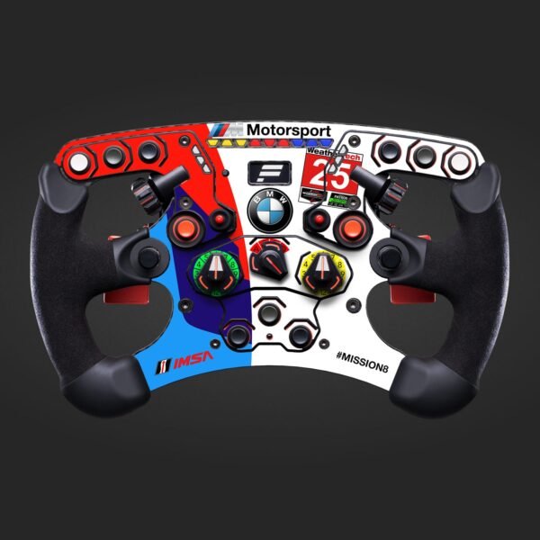 25 White BMW M8 RLL IMSA Livery