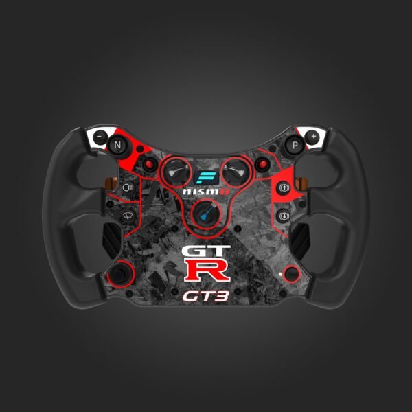 GT3 Nismo Printed Forged Carbon with Red Lines Livery