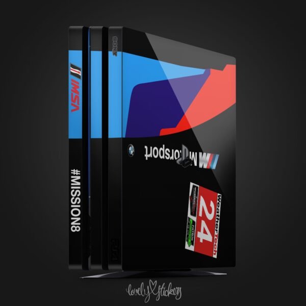 Black BMW M8 RLL IMSA Livery