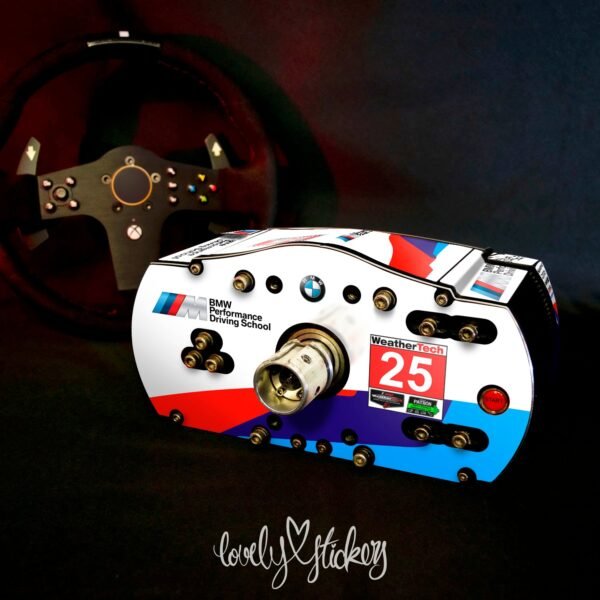 White BMW M8 RLL IMSA Livery