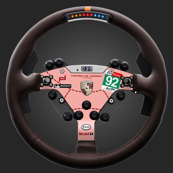 Pink Pig RSR Porsche 2017 Le Mans Livery