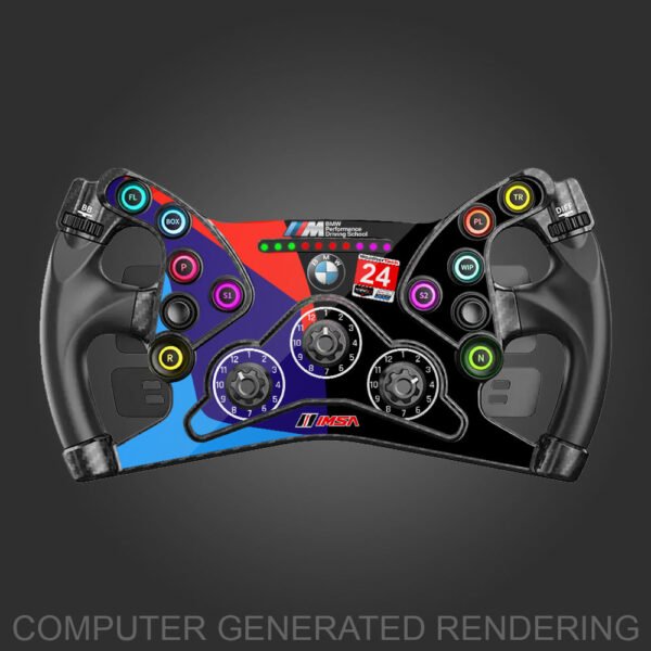 24 Black BMW M8 RLL IMSA Livery