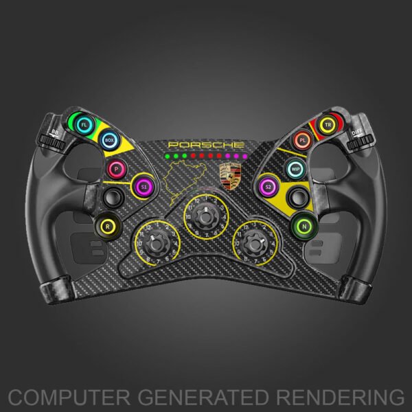 Porsche Nurburgring Map Printed Carbon Livery